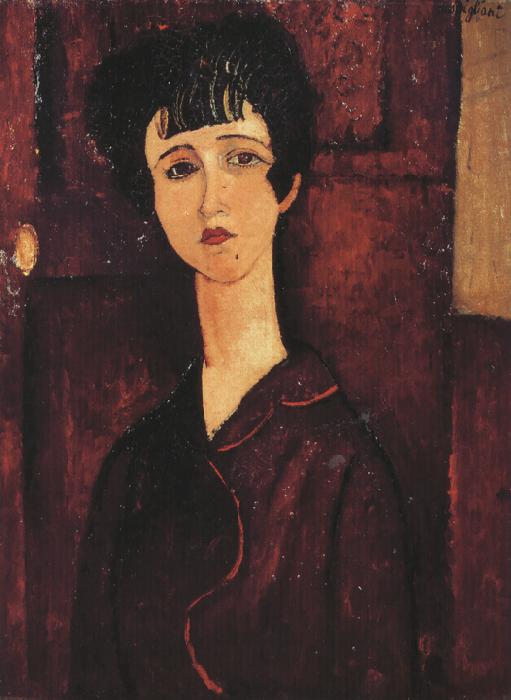 Amedeo Modigliani Portrait of a Girl (mk39)